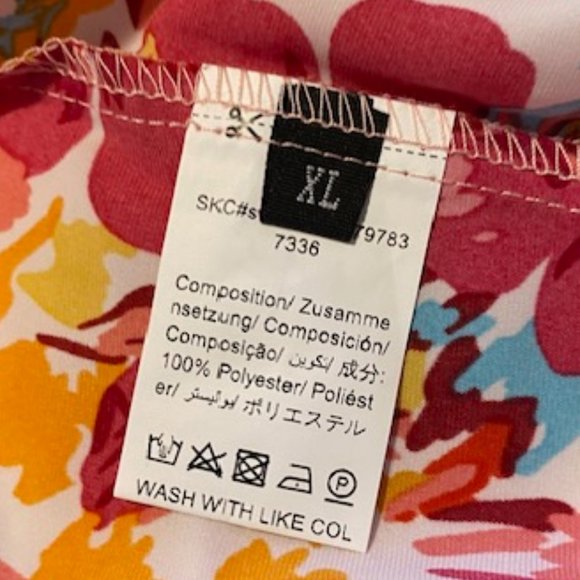 Floral One-Shoulder Tunic Mini-Dress - Picture 6 of 6